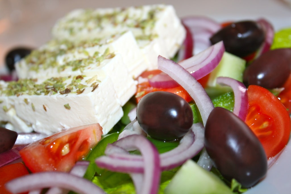 Wraps vegetarisk med feta ost Submans